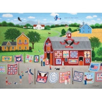 Grande usine de courtepointe américaine