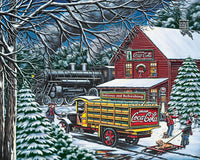 Coca-Cola Yule Livrage en temps