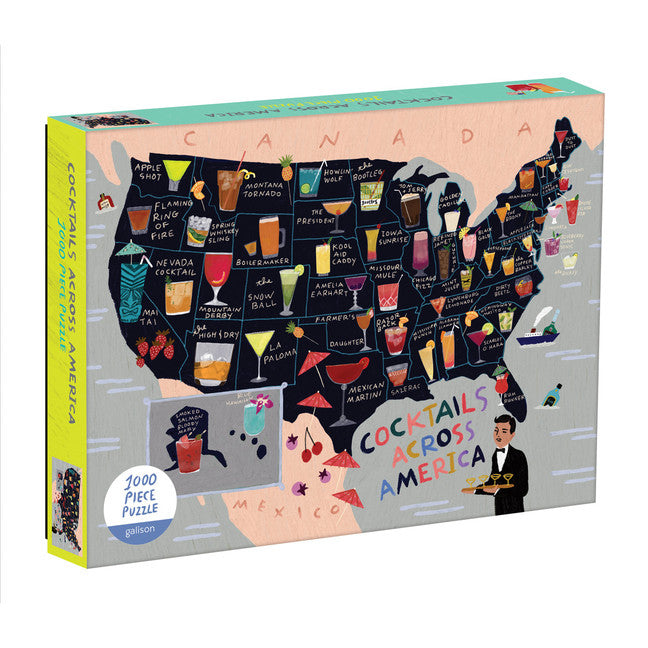 Carte des cocktails des États-Unis