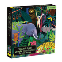 Jungle illuminée 500 pièces Glow in the Dark Family Puzzle