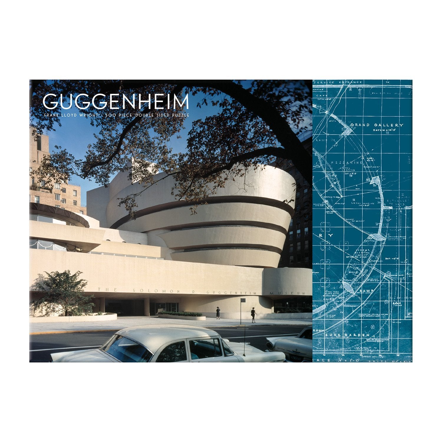Frank Lloyd Wright Guggenheim double face