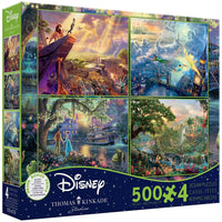 DMG Thomas Kinkade Disney Collection - Multipack (4x500pcs) (boîte endommagée)