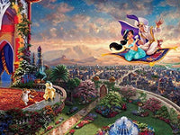 PFG Disney 4-in-1 Multipack, Tomas Kinkade (Aladdin, Beauty & Beast, Pooh, Ariel) (usage/Used - PUZZLES FOR GOOD)