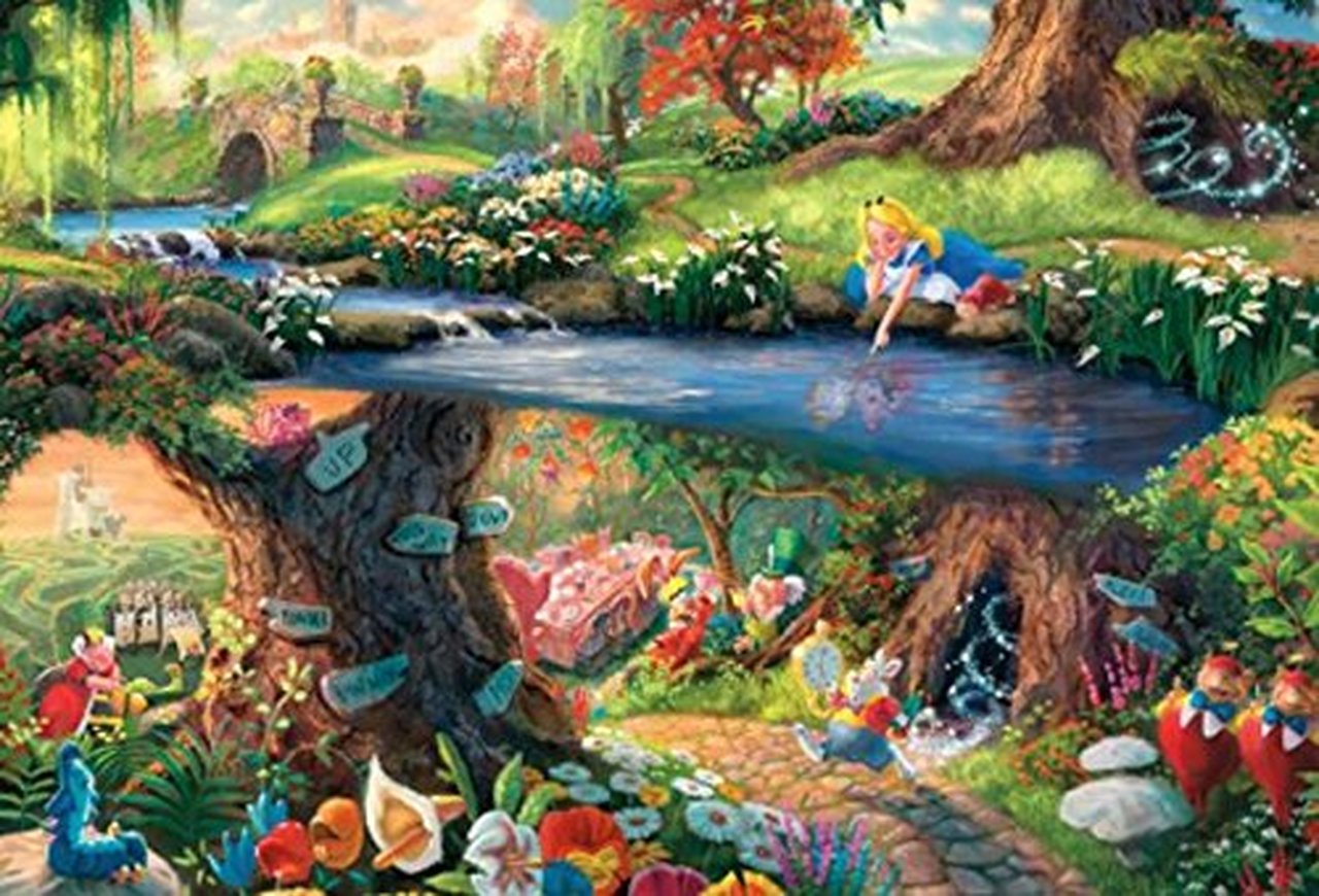 Thomas Kinkade Disney - Multipack - 4 in 1 Puzzles (500pcs)