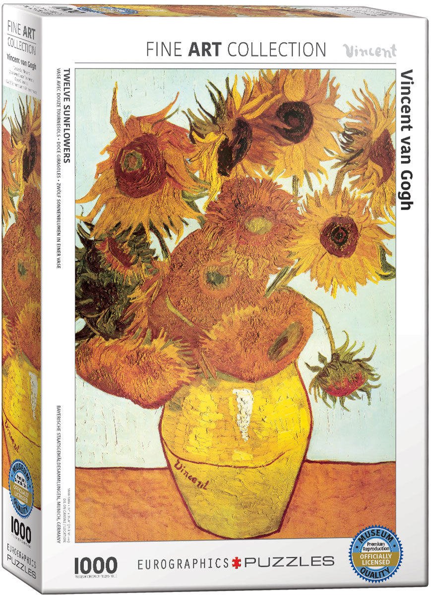 Twelve Sunflowers, Vincent van Gogh