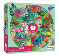PFG Tropical, Claire McElfatrick (500pcs) (ronde) (utilisation / utilisée - puzzles pour de bon)