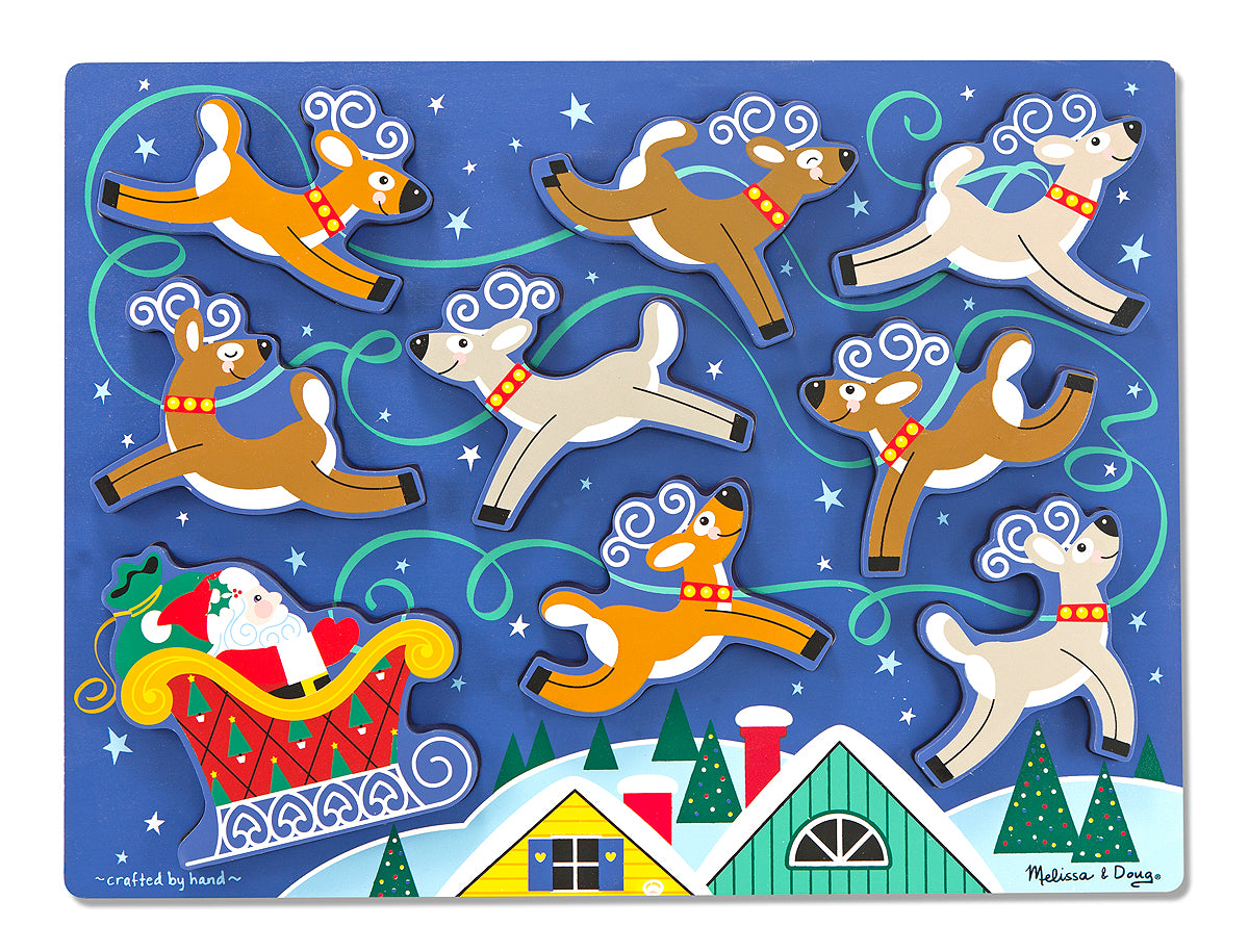 Puzzle de traîneau du Père Noël