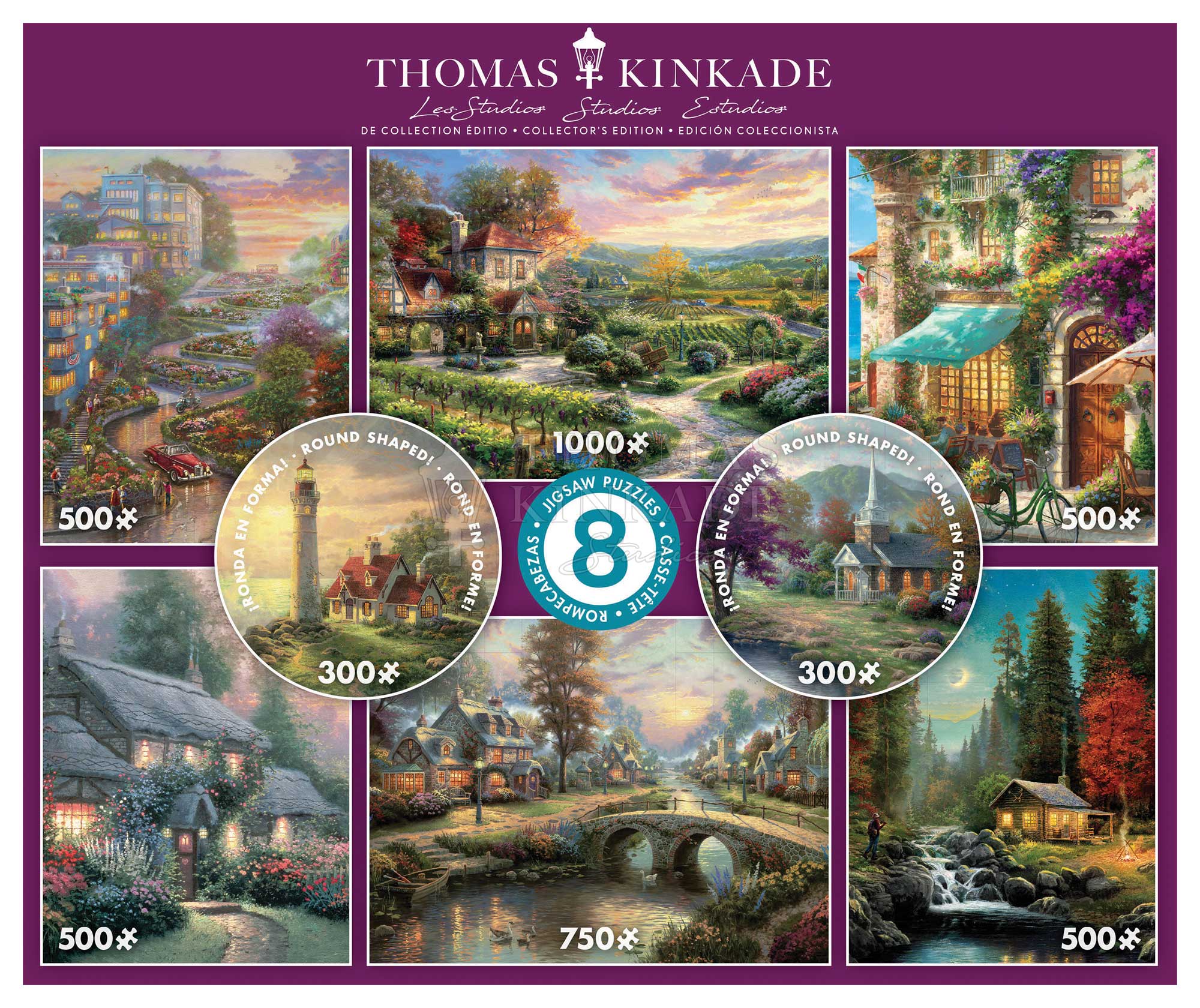 Thomas Kinkade 8-in-1 Multipack