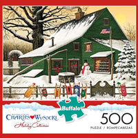 PFG Cocoa Break at the Copperfields, Charles Wysocki (500pcs) (Usage/Used - PUZZLES FOR GOOD)