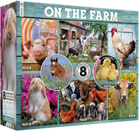 Sur la ferme 8 en 1 multipack