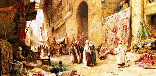 A Carpet Sale In Cairo, Charles Robertson (1500pcs)