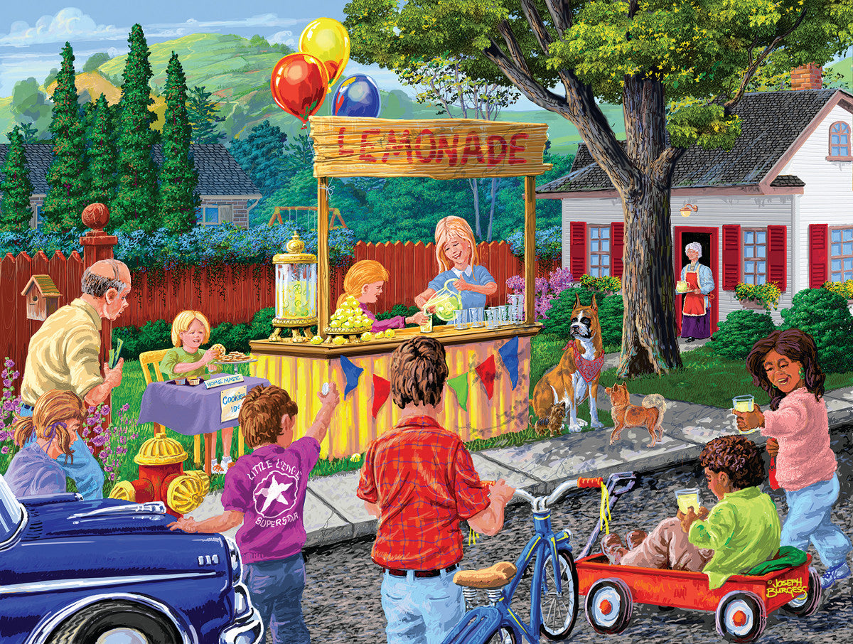 Neighborhood Lemonade Stand, Joseph Burgess