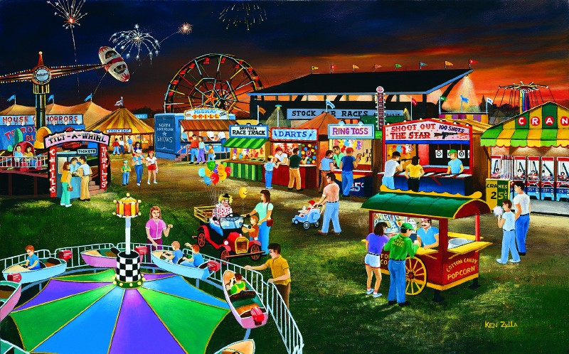 Soirée à la foire de la campagne, Ken Zylla