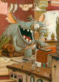 Zozoville: Journée des laveries (boîte compacte) (1000pcs)