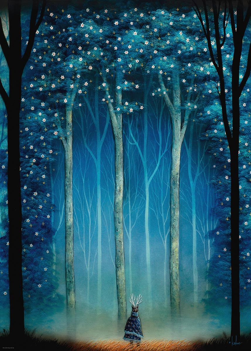 Mystique intérieure - Cathédrale forestière, Andy Kehoe (1000pcs)