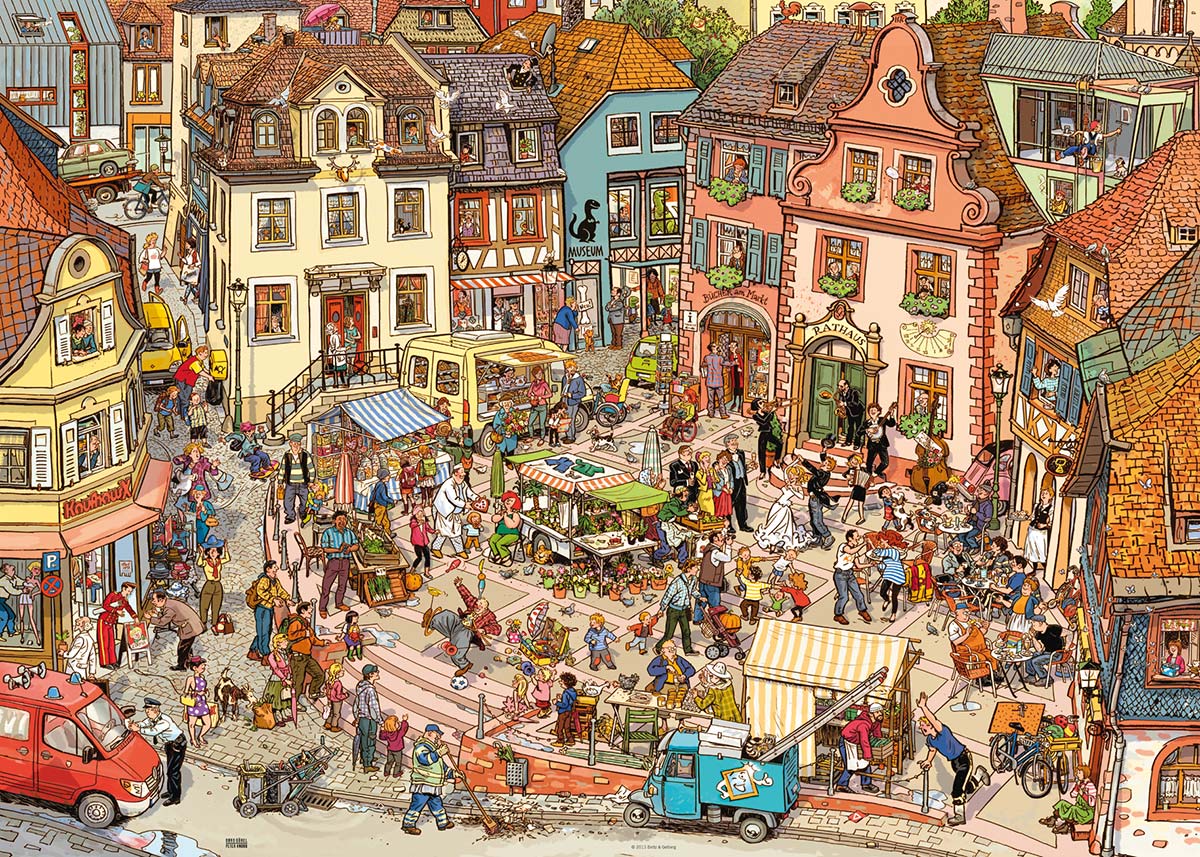 Market Place, Göbel & Knorr (boîte triangulaire) (1000pcs)