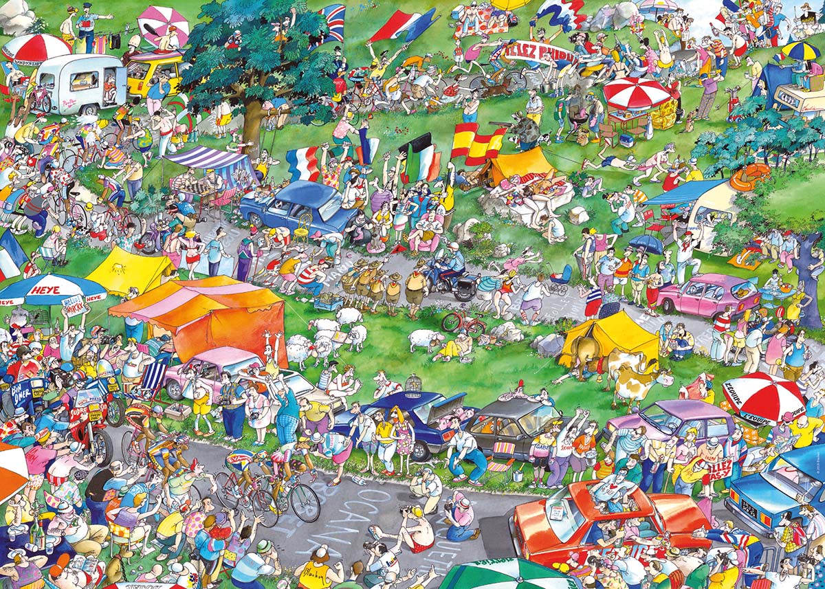 Cycle Race, Blachon (boîte triangulaire) (1000 pc)