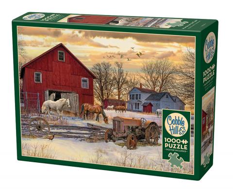 Winter on the Farm, Greg Giordano (1000pcs)
