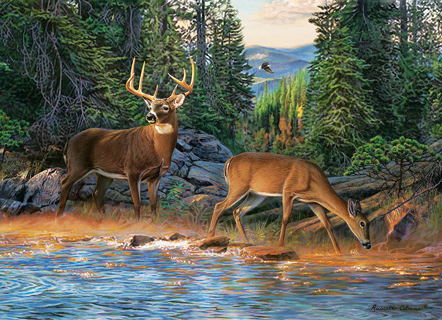 The River's Edge, Russell Cobane (1000pcs)