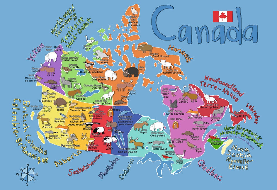 Buy Ravensburger canada map Puzzle | Jigsaw Jungle