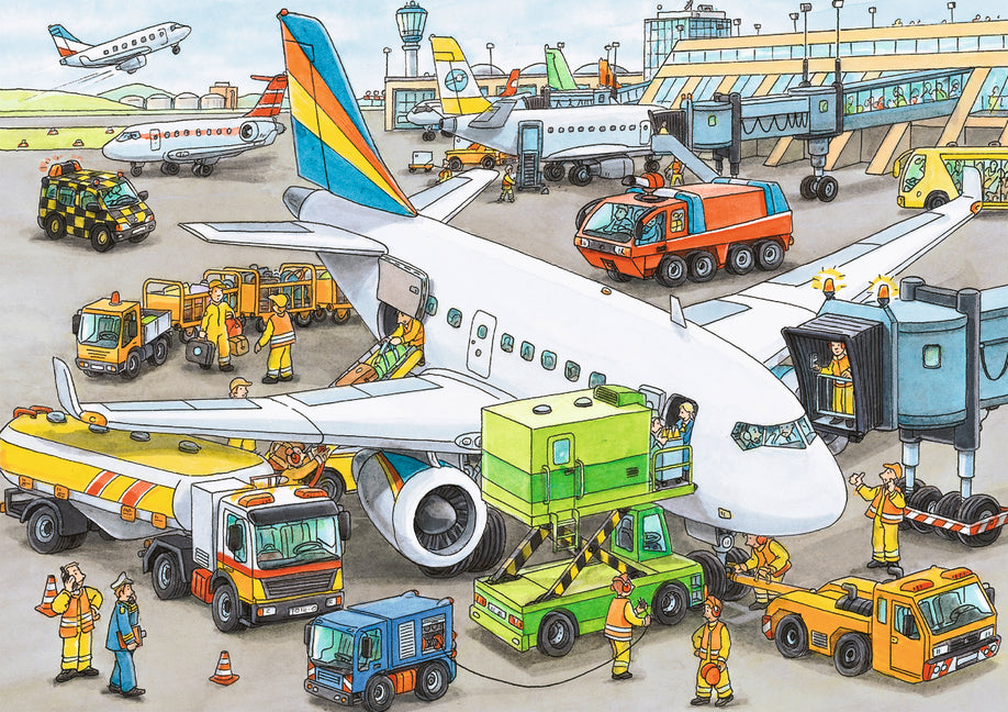 Ravensburger Busy Airport, Peter Nielaender (35pcs)