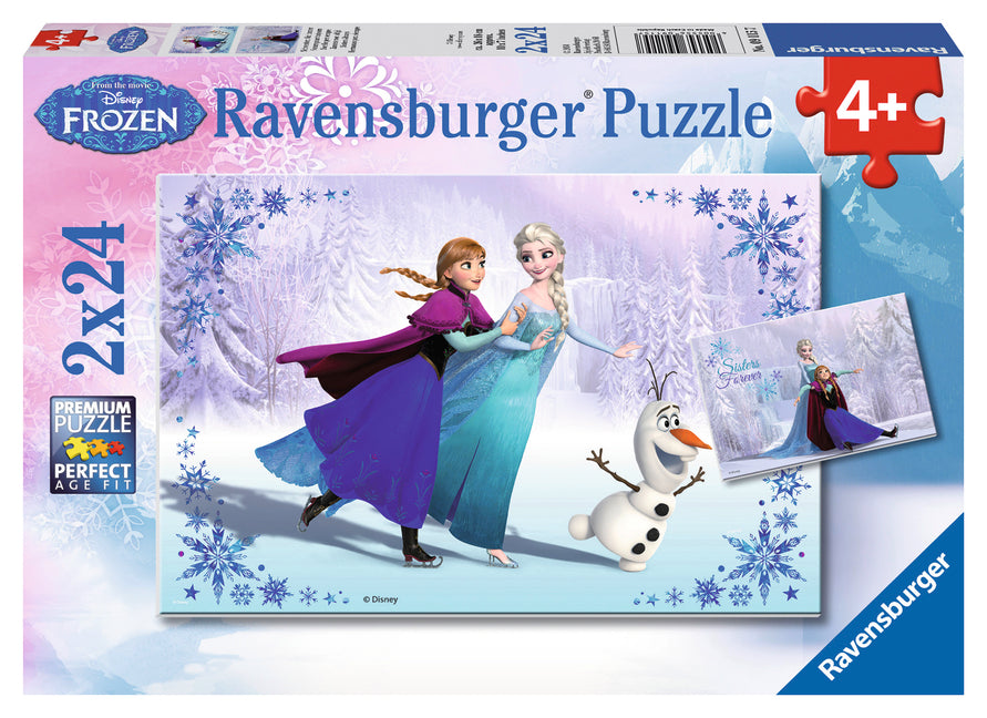 DMG Ravensburger Disney's Frozen: Sisters Always (2 x 24 pcs) (DAMAGED BOX)