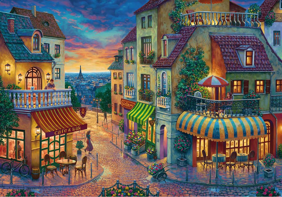 PFG Ravensburger Une soirée à Paris (1000 pièces) (Utilisation - PUZZLES FOR GOOD)