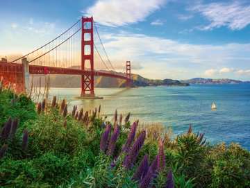Ravensburger Golden Gate Sunrise (Aube sur le Golden Gate) by Susan Taylor