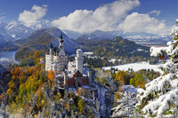 Ravensburger Neuschwanstein Castle in Winter