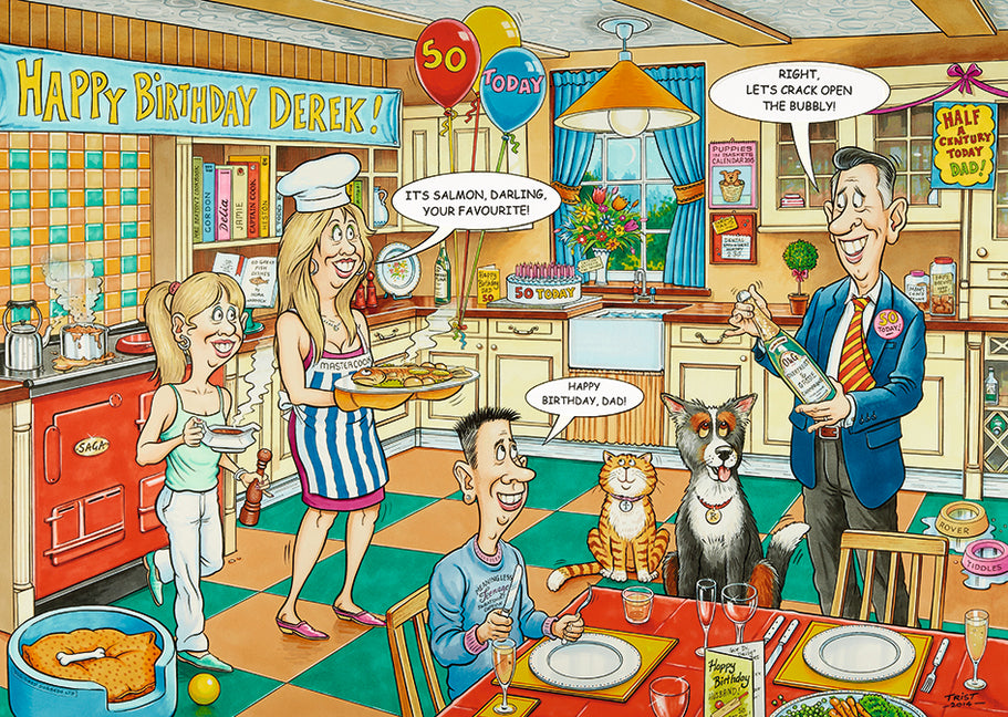 Ravensburger WHAT IF? The Birthday, Geoff Tristram