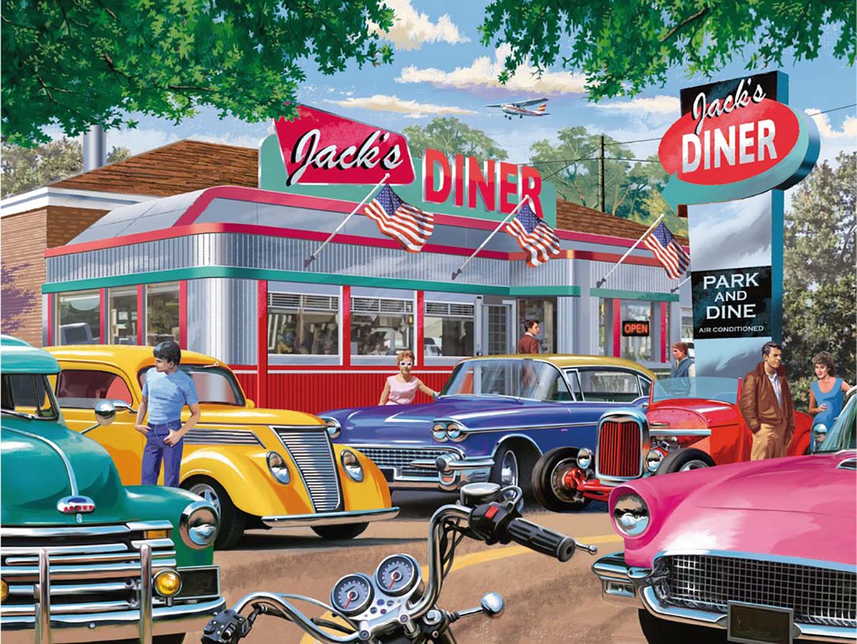 PFG Ravensburger vous rencontrez chez Jack's (750 grand) (utilisation / utilisée - puzzles pour de bon)