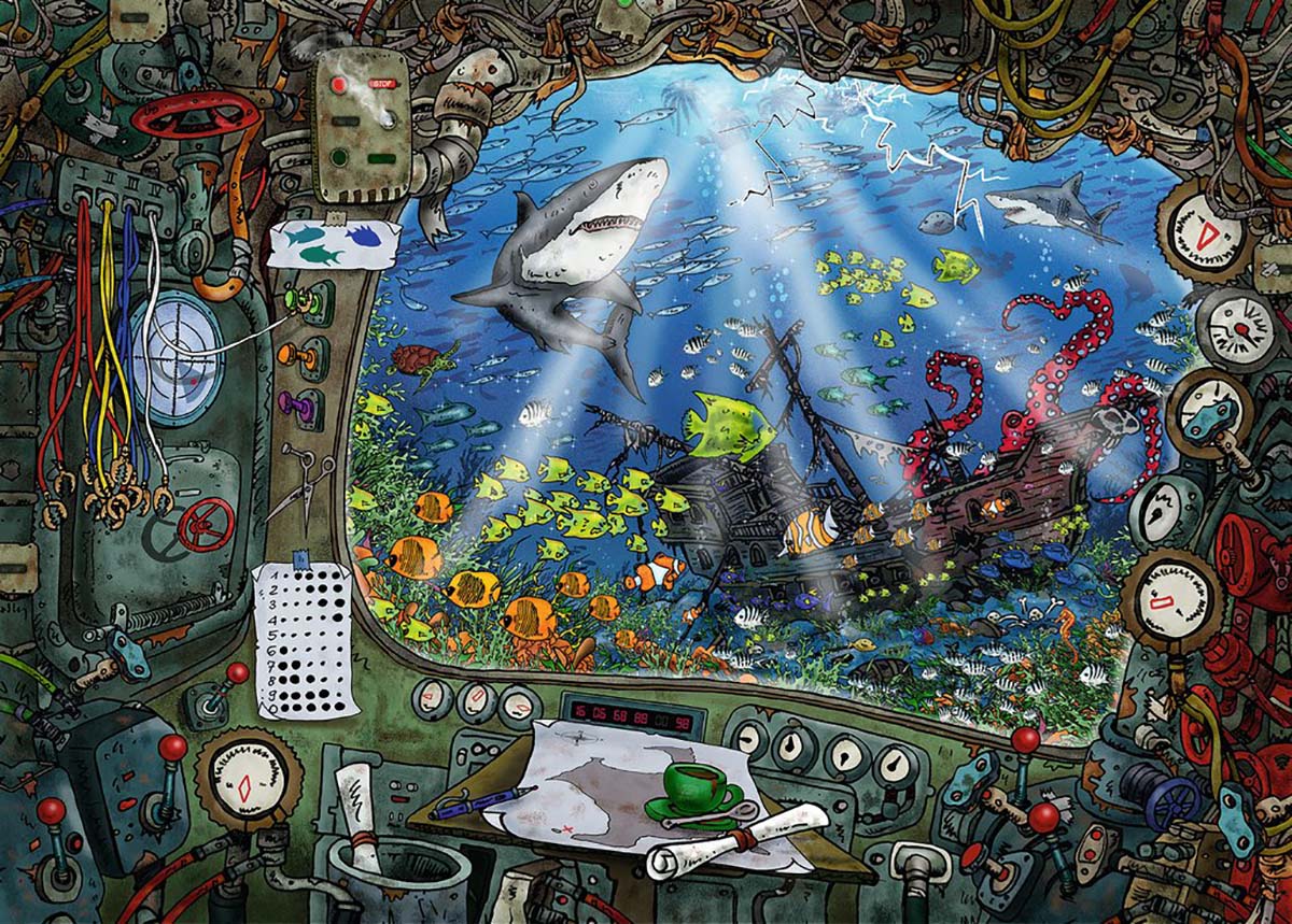 DMG Ravensburger Escape: Submarine (DAMAGED BOX)