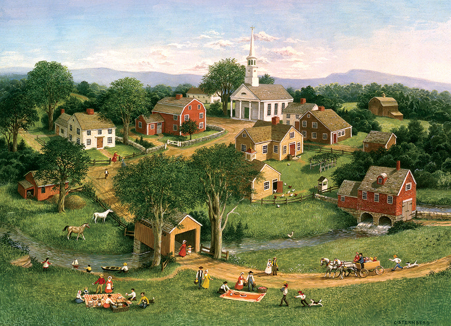 Picnic by the Bridge (1000pcs)