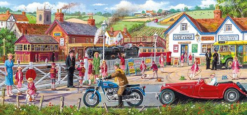 Railroad Crossing, Derek Roberts