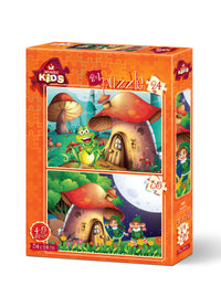 Mushroom House Puzzle Set