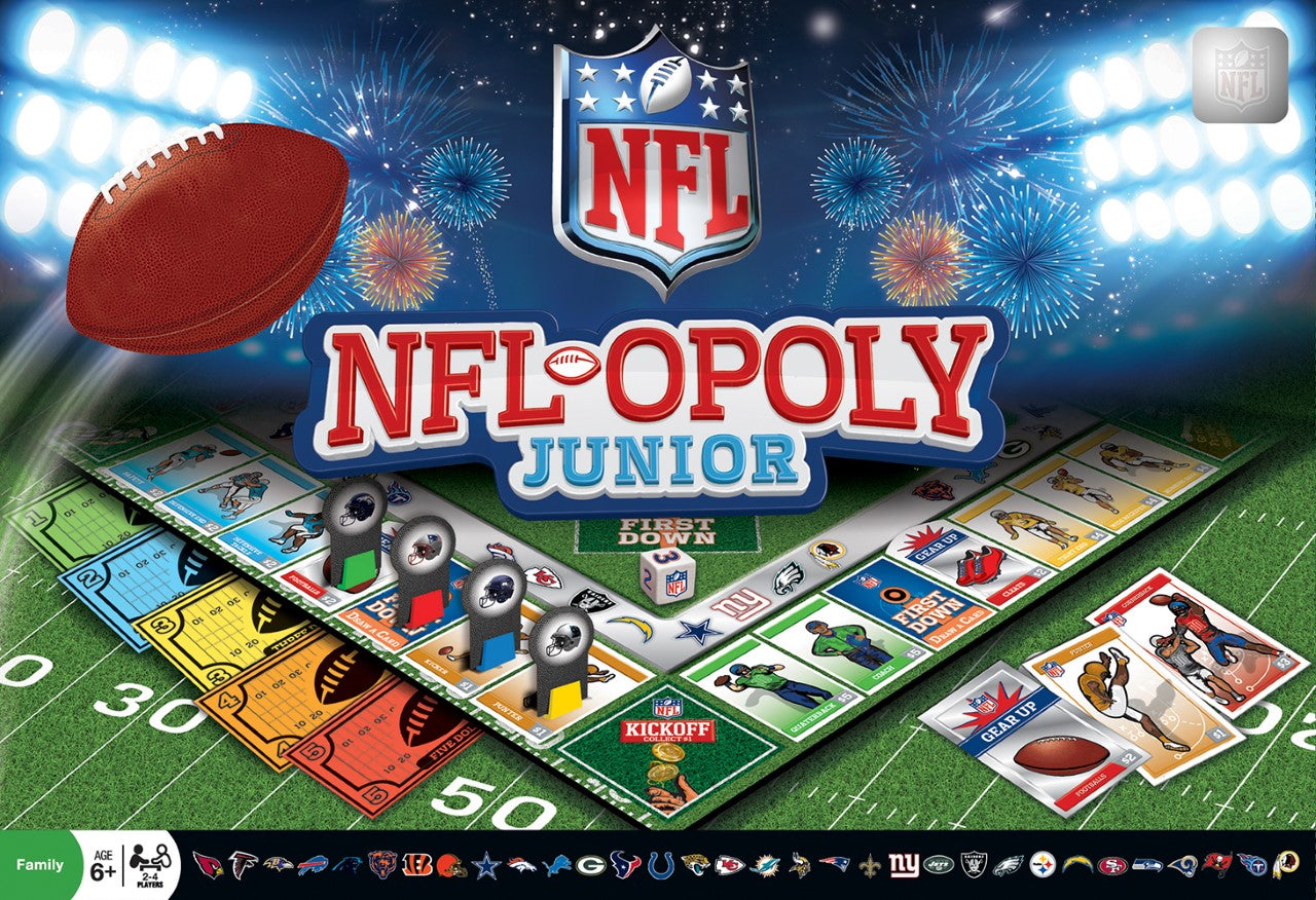 DMG NFL - Opoly Junior (DAMAGED BOX)