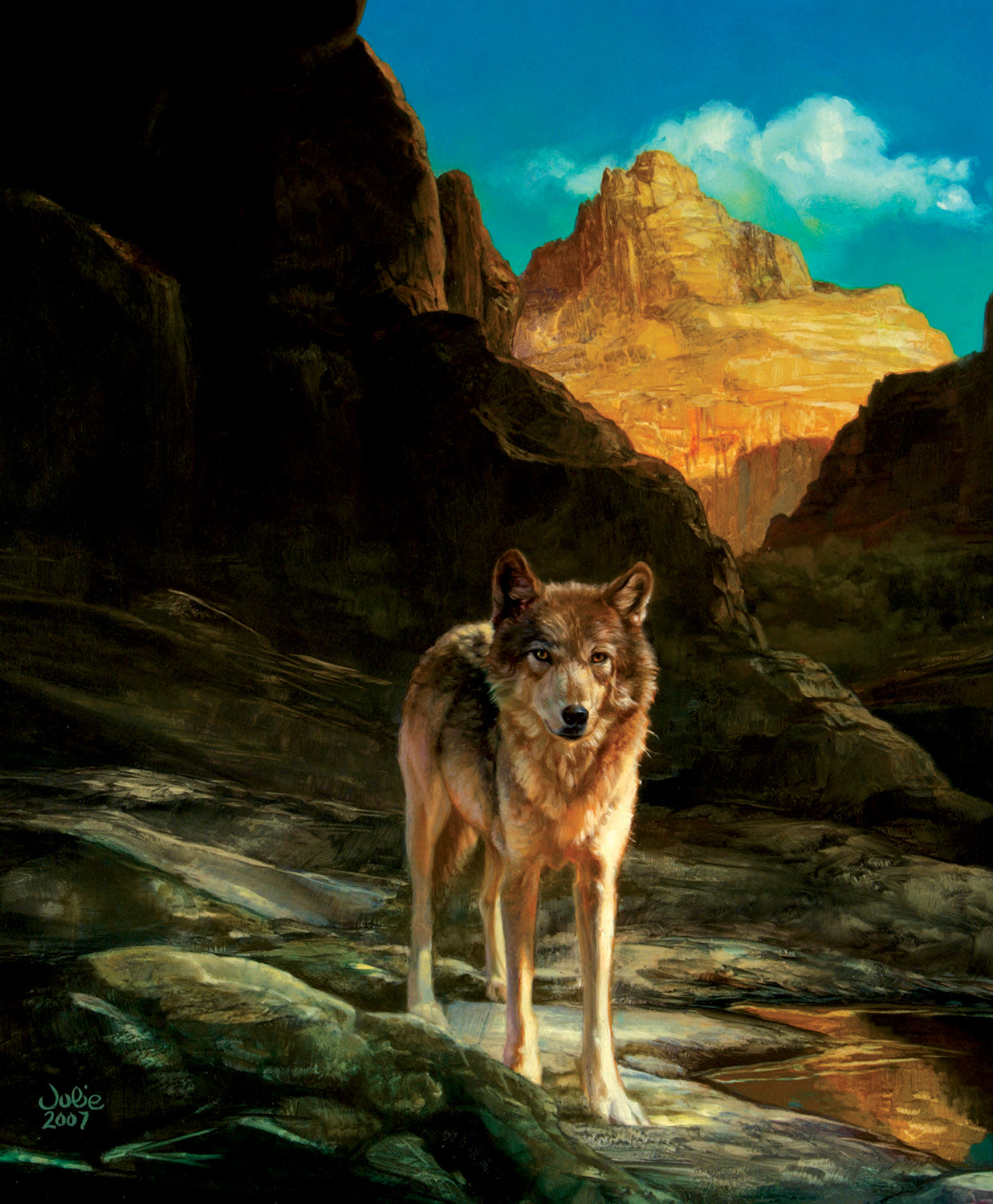 Loup solitaire, Julie Bell