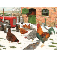 PFG Winter Hens (Usagé/Used - PUZZLES FOR GOOD)