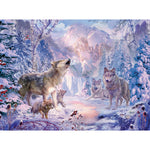 PFG Snow Landscape Wolves (USAGÉ / USET - Puzzles pour de bon)