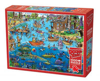 DoodleTown: Gone Fishing, Dave Whamond (1000pcs)