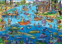 DoodleTown: Gone Fishing, Dave Whamond (1000pcs)