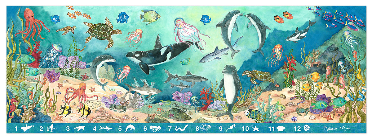 Beneath the Waves, Search & Find - Floor Puzzle
