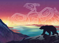 Crossins: Thunderbird et Bear, Chris Cummings (500pcs)