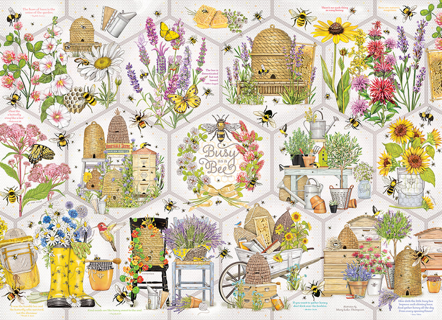 Busy as a Bee, Mary Lake-Thompson (500pcs)