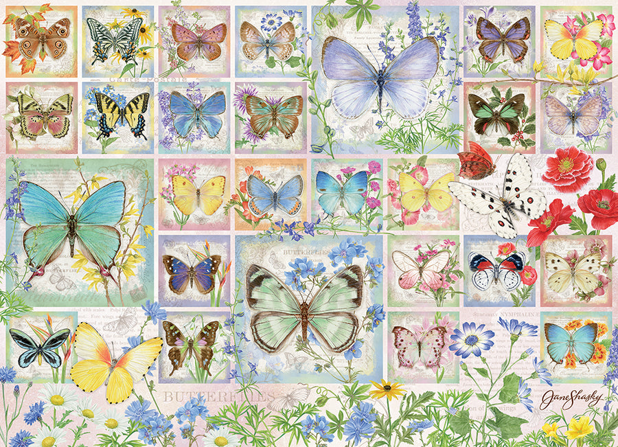 Butterfly Tiles, Jane Shasky (500pcs)