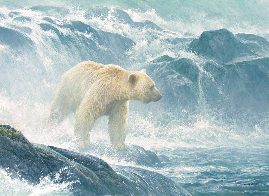 Salmon Watch - Robert Bateman (500pcs)