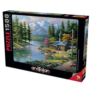 Canoë au repos, chanté Kim (1500pcs)