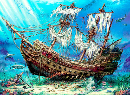 DMG Shipwreck Sea (1500pcs) (DAMAGED BOX)