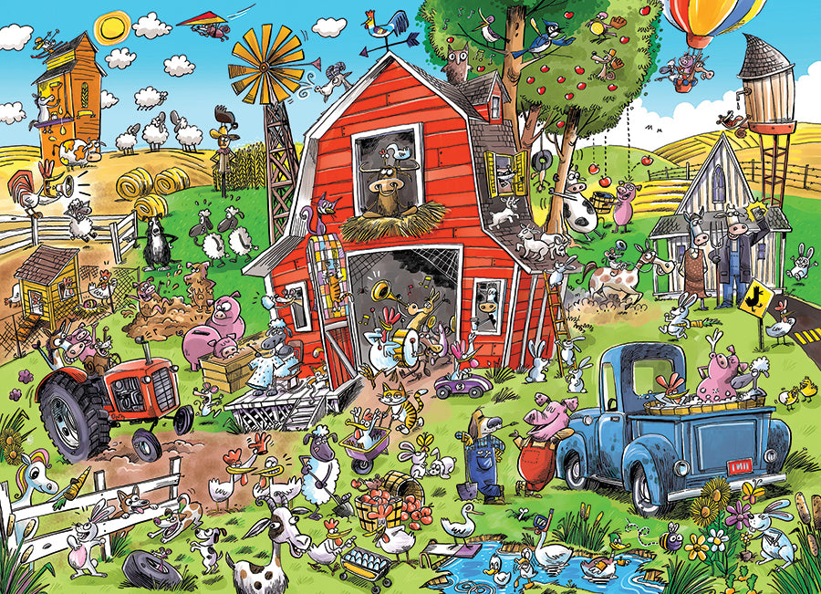 Farmyard Folly (Family Puzzle)