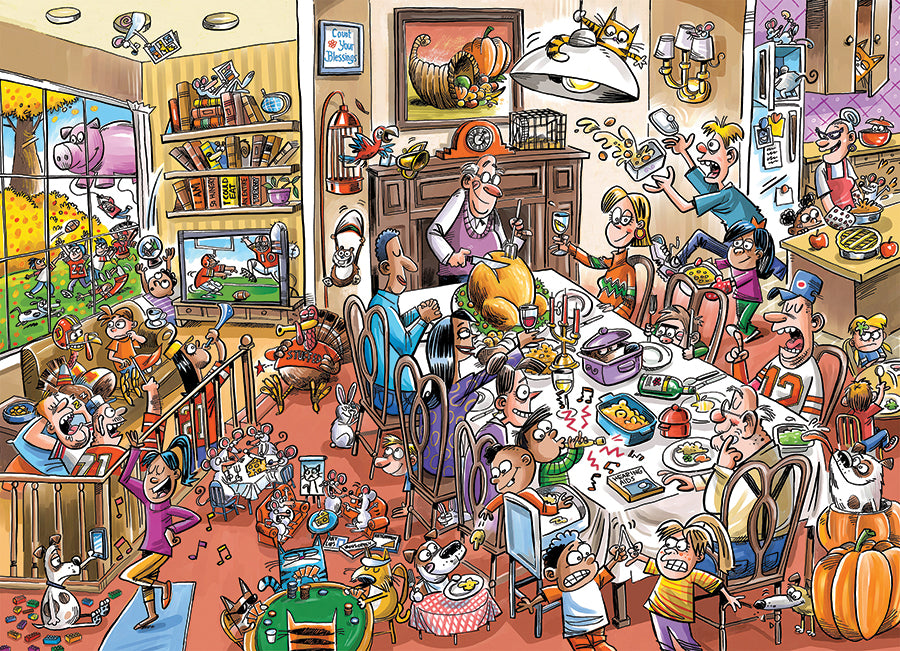 Thanksgiving Togetherness (Family Puzzle)